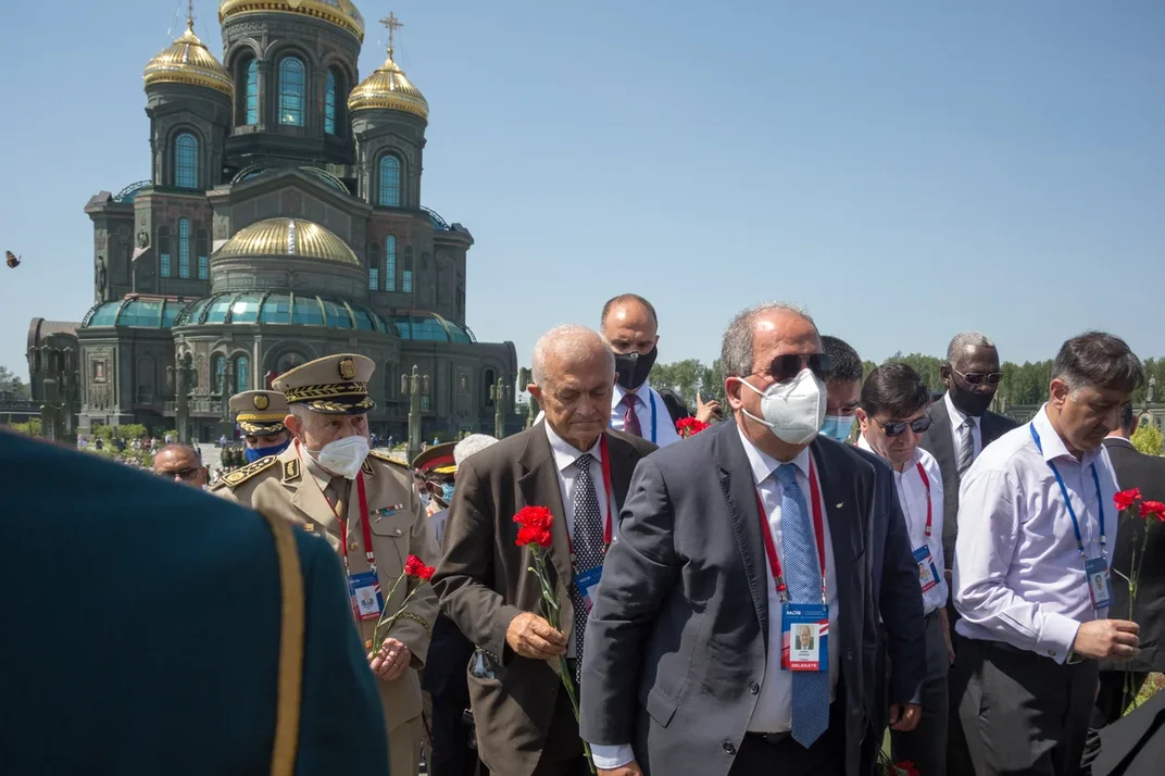 В День памяти и скорби на территории Главного храма ВС РФ состоялась общероссийская Минута молчания