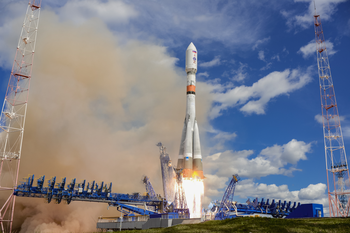 Космические войска провели успешный пуск ракеты-носителя «Союз – 2.1б» с космодрома Плесецк