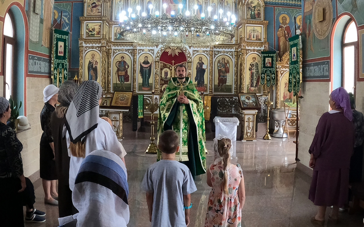 Воскресная школа при храме Александра Невского в Киргизии начала новый учебный год
